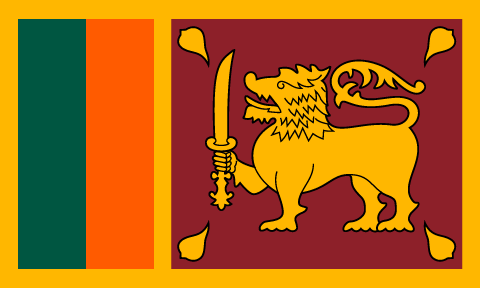 スリランカ | アジア | 世界の国旗 - デザインから世界を学ぼう