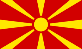 北マケドニア国旗